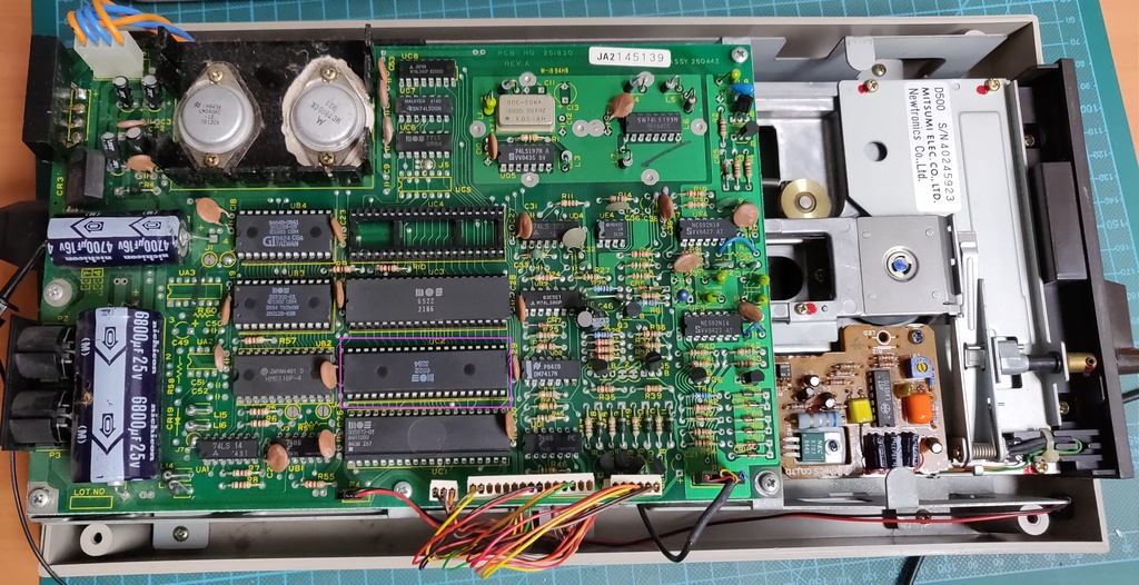 Commodore 1541 Interior