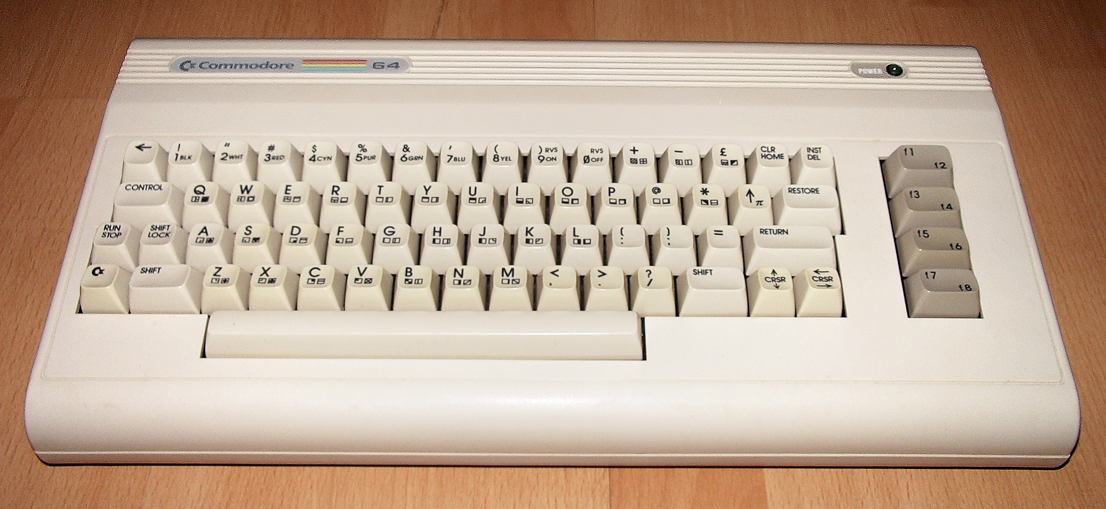 C64G keyboard