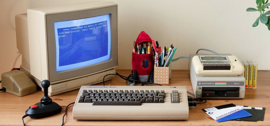 Commodore 64 setup